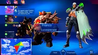 Bufalo EXTREMAMENTE BRAVO com um main FRANCO | CORTES do Mobile Legends