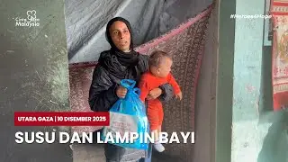 Hadiah Susu Dan Lampin Bayi Untuk Keluarga Di Beit Lahia