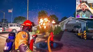 SIMULADOR DE BOMBERO REALISTA 😍 | Firefighting Simulator Ignite