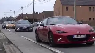 Balade en MX5 Belgique : Le Hainaut