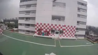 Traslado aeromedico aterrizando en Hospital Mocel