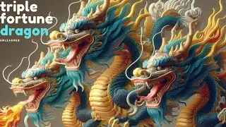 NICE BONUS WIN ON TRIPLE FORTUNE DRAGON UNLEASHED WITH RETRIGGER🤑