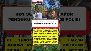 Roy Suryo Balik Lapor Pendukung Jokowi ke Polisi
