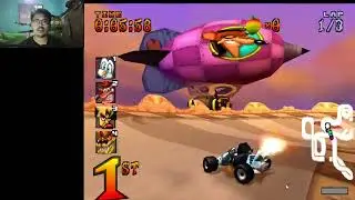 Anak 2000an mencoba game anak 90an (CTR PS1)