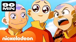 Avatar | Każdy Moment Awatara Aanga z Sezonu 1! z Katarą i Sokką | 90 Minut | Nickelodeon Polska