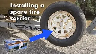 How to install a spare tire on your boat trailer in five minutes or less