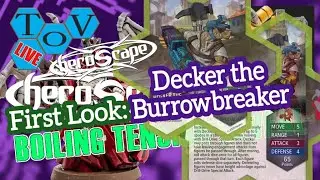 Heroscape AoA Boiling Tension - Wave 4 - ToV First Look: Decker the Burrowbreaker