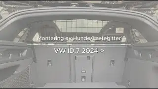 VW ID.7 2024- Hundegitter | Monteringsanvisning
