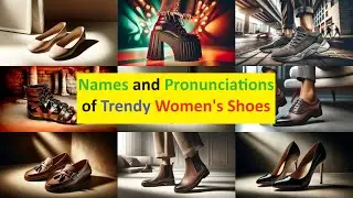 Names and Pronunciations of Trendy Women's Shoes