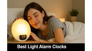 🌅 JALL Wake Up Light Sunrise Alarm Clock for Bedroom | Best Light Alarm Clocks ⏰