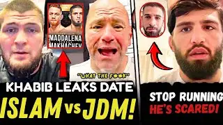 Khabib CAN’T Keep It Secret! Islam vs JDM Date Leaked 😳 | Arman Talks to Ilia