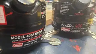 Coleman Stoves Feather 400b 400a - video follow up side by side BOTH are Fantastic stoves!!!!!