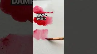 The most🤦🏻&zwj;♀️ignored watercolor technique! #watercolorforbeginners #watercolorart