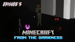 Exploring the Caves | Minecraft: From the Darkness Episode 5