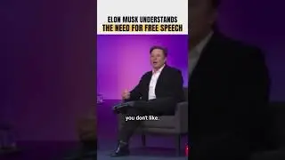 Elon Must Defends Free Speech #Shorts