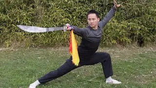 Tiger Sword Combo Training 刀 Kung-Fu