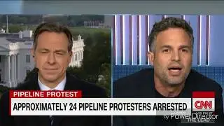 CNN can't stop Mark Ruffalo from calling out MILITARIZED ATTACK!  IT'S ON!