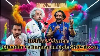 Holi ka Science: Einstein vs Raman &ndash; Desi Science Hacks Revealed!