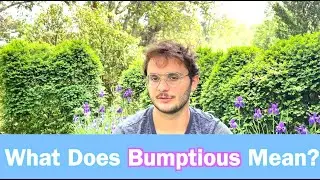 What Does Bumptious Mean? Learn Daily Vocabulary