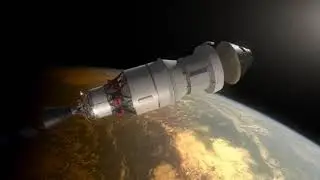 Modern Space Ship