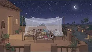 The Simple Life of Indian Village | Peaceful 2D Animation (Ghibli Style)
