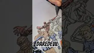 Daredevil #wicky #marvel #fanart #art #satisfyingart #drawing #daredevil #netflix #blind #hero