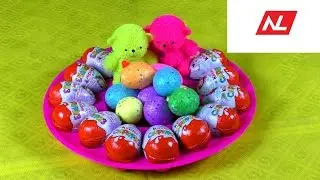 Сюрприз в пасхальных яйцах.Распаковка/Surprise in Easter eggs. Unboxing.