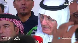 الأمير خالد بن عبدالله : الجمهور أول من ساهم بإعــادة  #الاهلي إلى منصات التتويج