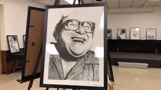 Phillip Hinton art show. At the Forest Lake American Legion.