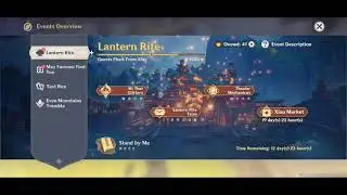 GENSHIN IMPACT Lantern rite tales 2, A very festive problem, Wait until following night 20 - 24