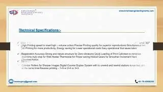 Flexo Printing Machine | Krishna Engineering Works