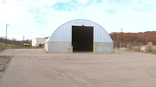 Brand new, $1.4 million salt shed sits empty for another winter. Why isn&rsquo;t it being used?
