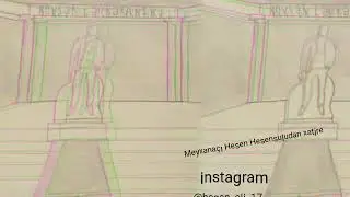 Ilk defe Rovsen Lenkeranskinin mezarinin partreti cekildi Hesen Hesensulu