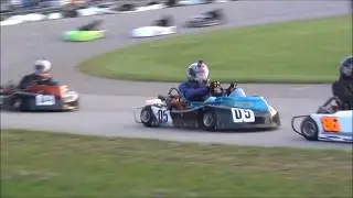 5-31-13 Go Kart Asphalt Oval Feature Race - Coulee Raceway