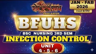Sher-e-Punjab Microbes & Pathogenic organisms | Infection Control | BFUHS B.Sc Nursing 3rd Sem