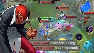 YAKIN MAU NGEREMEHIN BOWO YAGAMI ?!! LANGSUNG DI ACAK ACAK - TOP GLOBAL CHOU MLBB 