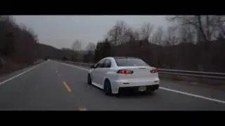 Потрясный Mitsubishi Evo 10 на дисках Vossen Stance