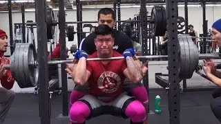 BART'S WORKOUT: FRONT SQUAT MAX DAY