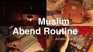 STUDENTENHEIM MUSLIM ABEND ROUTINE