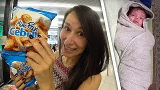 COMPRAS NO SUPERMERCADO E BEB&Ecirc; LAURA NO CASULO!! Craudete Comendo Croquete Dan&ccedil;ando Craudete❤