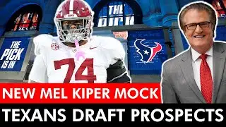 Houston Texans Draft Targets Ft. NEW Mel Kiper 2026 NFL Mock Draft