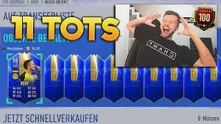 11 BUNDESLIGA TOTS IN 1 PACK 😱😱 TOP 100 FUT CHAMPIONS PACK (FIFA 19)