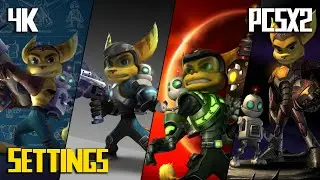 Ultimate Ratchet & Clank Settings [Original Quadrilogy] PCSX2 QT 4K Vulkan