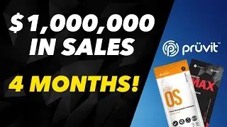 Pruvit Keto OS Comp Plan - $1 Million in team sales in 4 months