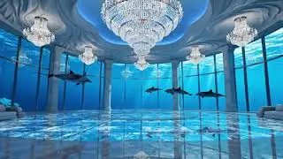 The Hidden Crystal Empire Under the Sea 🌊✨ Explore This Ultra-Luxury Underwater World in 4K