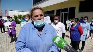 Protesta e pun&euml;tor&euml;ve fason&euml;/ N&euml; Kruj&euml; dhe Fush&euml;-Kruj&euml; nuk p&euml;rfituan nga paga e luft&euml;s
