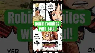 Robin reunites with Saul! #onepiece #robin #luffy #viralshorts #animeshorts