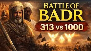 Ghazwa e Badr | 313 vs 1000 | The First Battle of Islam | Battle Of Badar ⚔️