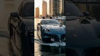PORSCHE TAYCAN CROSS TURISMO Yacht Design &ndash; AI's Hyperluxury Vision in 8K #shorts #viral #porsche