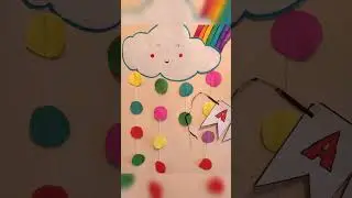 Easy diy rainbow theme birthday decoration#shorts #youtubeshorts #diy #rainbow #birthday#decoration